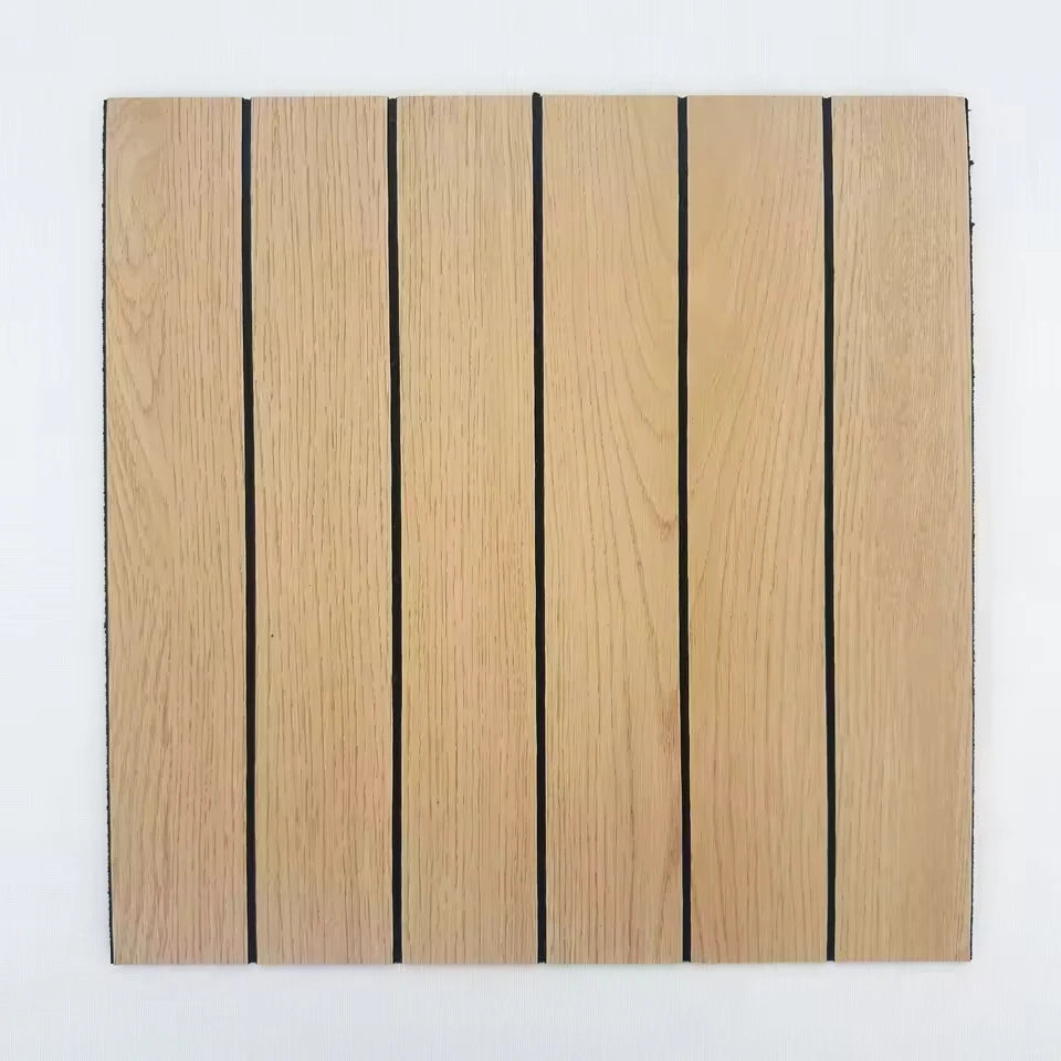 Panel decorativo 3D efecto madera tono oscuro