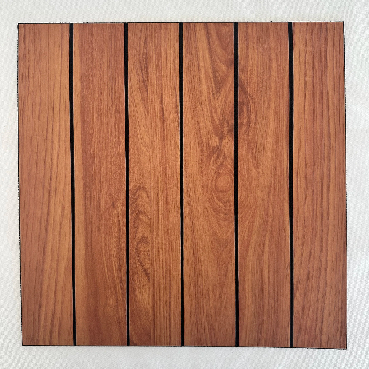 Panel decorativo 3D efecto madera tono natural